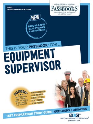cover image of Equipment Supervisor